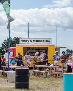 Olly Murs Instagram - Not everyday you marry the 3 things you love the most!! McNuggets, McFries and McMurs (in that order) 🤪🤣👌🏻
.
Thanks @mcdonaldsuk for the McNugget truck for our wedding weekend! Was Insane!