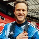 Olly Murs Instagram - A special visit to Old Trafford recently 🏟️ Thanks for stopping by, Olly 🤝 #weareunited #mufc #ollymurs #oldtrafford