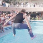 Olly Murs Instagram – Had a whale of a time in Barbados 🤣🤪🌊 thanks @pandocruises for having me for “Arvia’s” naming ceremony! See ya again next year 😜