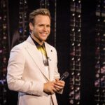Olly Murs Instagram - Was loving the old whistle this week! Proper rascal number in the old white! Loved it! Another weekend of awesome transformations on Starstruck, the Ed Sheeran’s were crazy! Congrats to my man @cbmusic20 on reaching the final! Unreal mate!! . . Suit @lardiniofficial Shirt @alexandermcqueen Shoes @georgecleverley