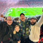 Olly Murs Instagram - Won’t forget this in a while.. took my nephew to his first Wembley Final and United won 💥👏🏻 special day! . . . Thanks @wembleystadium @clubwembley ya legends 👏🏻👏🏻
