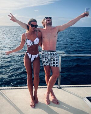 Olly Murs Instagram - Our last holiday as Mr and Miss.. 🤓very exciting 2023 ahead for many reasons the tour, more music, starstruck season 2, the voice and of course the wedding! See all lovely lot soon cos I’m off to enjoy my last night eating what the F&@k I want.. diet starts Monday 🤪😅✌🏻