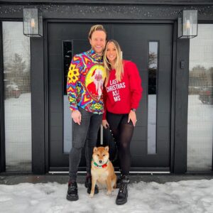 Olly Murs Instagram - Couldn’t be arsed to do a Xmas card this year, So Merry Christmas from us 🫶🏻🎅🏻🤣👌🏻