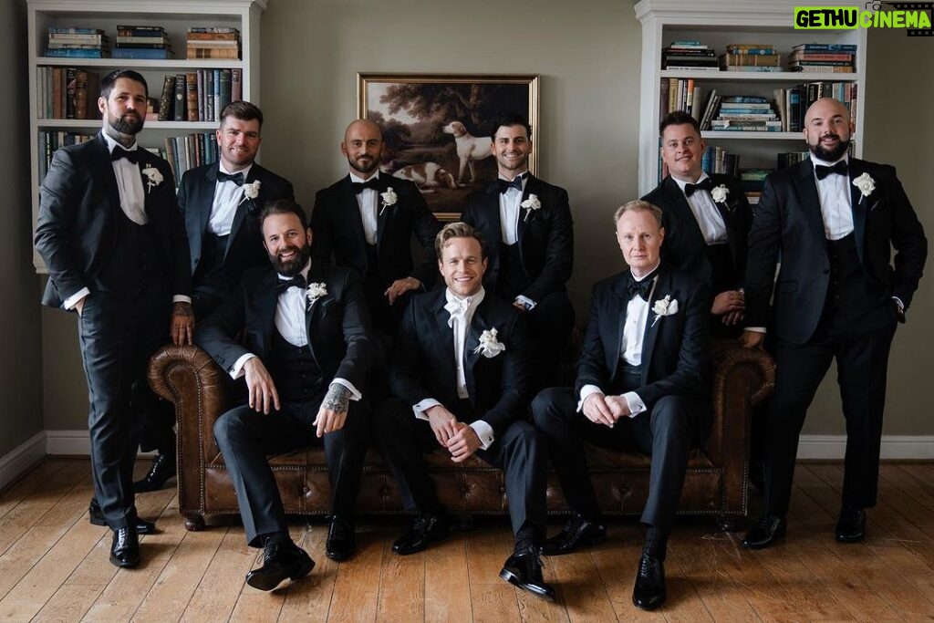 Olly Murs Instagram - Nothing like upstaging the groom lads 😅👌🏻 appreciation post to my handsome groomsmen for looking so dapper on our wedding day! Shout out to @thegroomsroomessex & @abigailscollection for making all them and my family look so cool 😎 although I didn’t get my suit there I’ve gotta say Rob was on it from the start, super slick, calm and never panicked (when I was) lol Thanks for everything guys x Osea Island