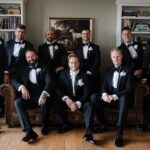 Olly Murs Instagram - Nothing like upstaging the groom lads 😅👌🏻 appreciation post to my handsome groomsmen for looking so dapper on our wedding day! Shout out to @thegroomsroomessex & @abigailscollection for making all them and my family look so cool 😎 although I didn’t get my suit there I’ve gotta say Rob was on it from the start, super slick, calm and never panicked (when I was) lol Thanks for everything guys x Osea Island