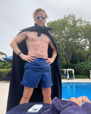 Olly Murs Instagram - Our last holiday as Mr and Miss.. 🤓very exciting 2023 ahead for many reasons the tour, more music, starstruck season 2, the voice and of course the wedding! See all lovely lot soon cos I’m off to enjoy my last night eating what the F&@k I want.. diet starts Monday 🤪😅✌🏻