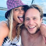 Olly Murs Instagram - Our last holiday as Mr and Miss.. 🤓very exciting 2023 ahead for many reasons the tour, more music, starstruck season 2, the voice and of course the wedding! See all lovely lot soon cos I’m off to enjoy my last night eating what the F&@k I want.. diet starts Monday 🤪😅✌🏻