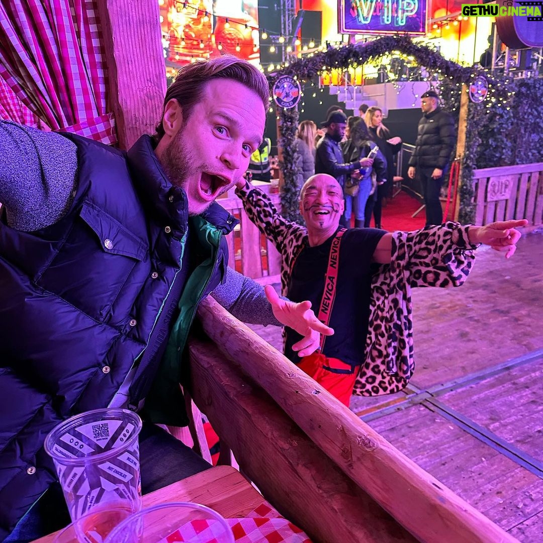 Olly Murs Instagram - No better place on Xmas Eve-Eve 🍻👌🏻❄️⛄️ Bavarian Village Christmasmarket London