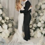 Olly Murs Instagram - Think this video says it all 😭🤍💍 Thanks to everyone involved in our special weekend, a moment we’ll never forget Wedding Planner @alicewilkes_design Videography @tynegate_films Wedding Dress @pallascouture My Suit @joshuakanebespoke / @vivian_nwonka / @aspinaloflondon Florals @allforlovelondon Amelia Hair @lucyrichohair and @danny__richo My Hair @mellissabrown Bridal Makeup @lielle_mua Groomsmen @abigailscollection