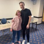 Olly Murs Instagram - I’ve finally met SHIRLEY… if you scroll through your see in 2021 I came across her on A&E emergency! she is the cheekiest 87year old ever and well you better watch out Amelia haha the wedding could be off! 😝 she really is one in a million and after all these years we finally made it happen x love ya Shirley x ❤️ Bournemouth International Centre