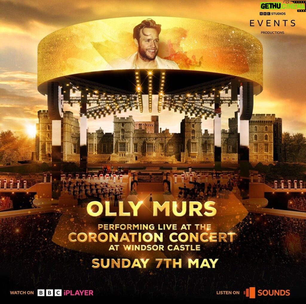 Olly Murs Instagram - I hope the royals have there dancing shoes on Sunday 😝👌🏻 wow I am Truly honoured to be performing at this historic event in front of our New King #CoronationOnTheBBC don’t miss it on BBC THIS SUNDAY 7th MAY 👑💂‍♀🇬🇧