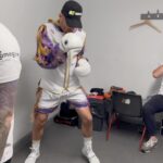 Olly Murs Instagram – 𝗔𝗡𝗗 𝗧𝗛𝗘 𝗡𝗘𝗪 🏆 sammy boy you smashed it last night wow was an honour to be ringside to see you win the commonwealth title! Enjoy this moment and I’ll see ya next few days when I bring ya back down to earth training me and buying me breakfast 🤣👏🏻🥊 York Hall, Bethnal Green