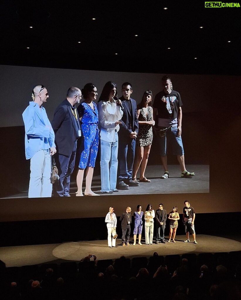 Omar Ayuso Instagram - hoy hemos dado a luz una película y joderrrr qué gozada de parto ❤️ Locarno Film Festival