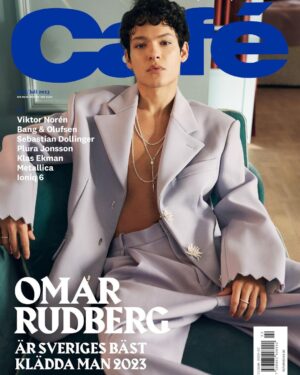 Omar Rudberg Instagram - It's an honor to be selected ”Best dressed man of the year” by Café Magazine! Check out the magazine that drops tomorrow to read the full interview! ❤️‍🔥 Thank you!!!!