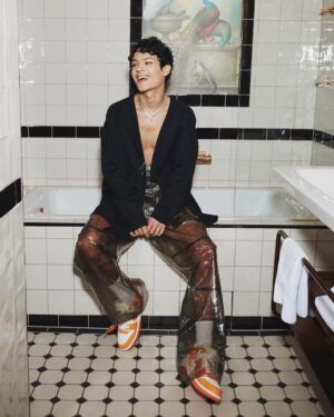 Omar Rudberg Instagram - It's an honor to be selected ”Best dressed man of the year” by Café Magazine! Check out the magazine that drops tomorrow to read the full interview! ❤️‍🔥 Thank you!!!!