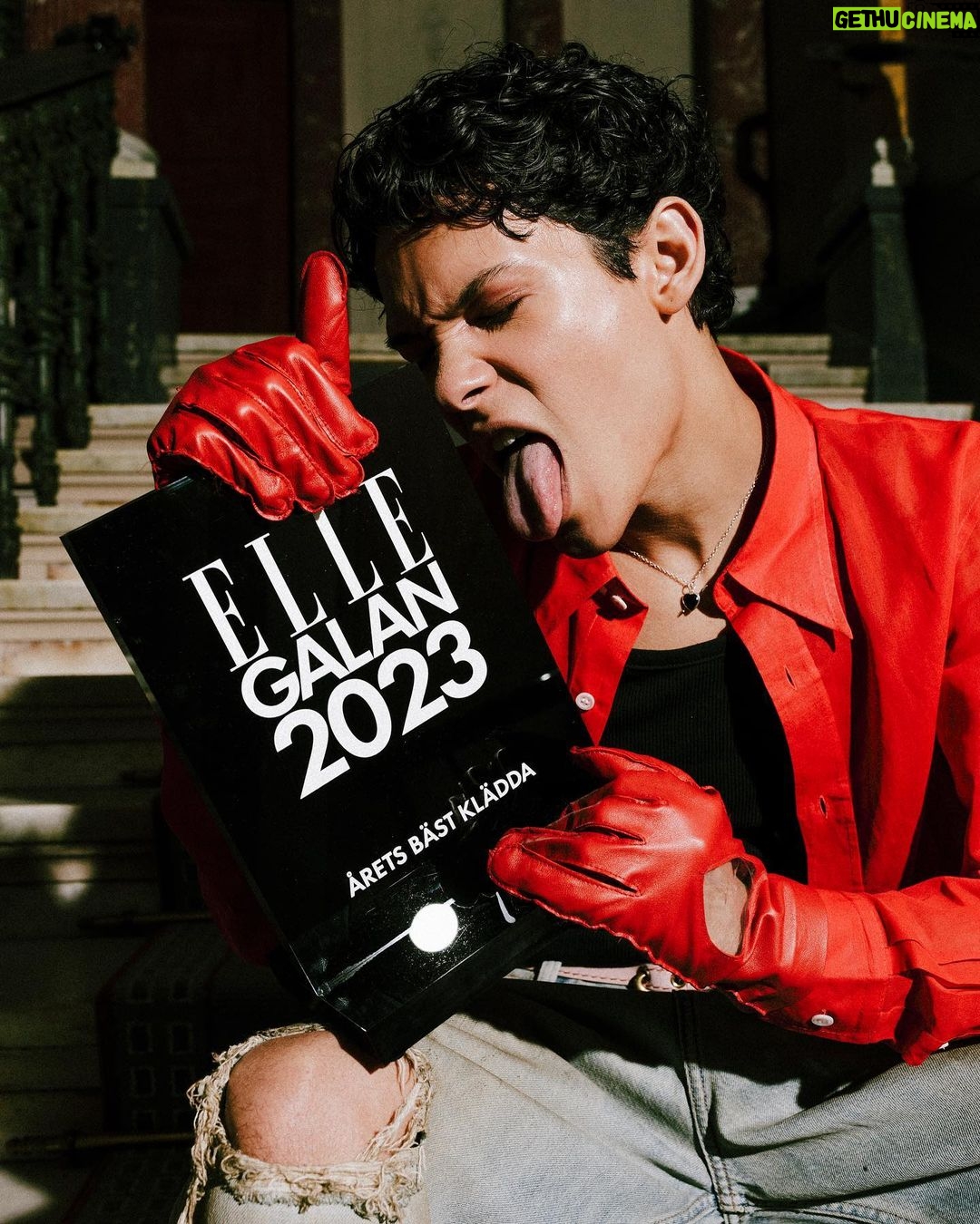 Omar Rudberg Instagram - Best dressed 2023! Couldn’t attend tonight but thank you @ellesverige and thank you @ebonardi ❤️ Also, new single out next Friday ;) Stockholm, Sweden