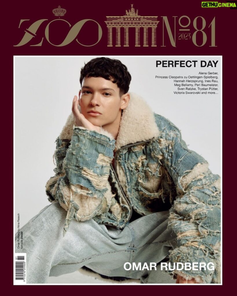 Omar Rudberg Instagram - ZOO MAGAZINE ISSUE #81: A PERFECT DAY “My Cover story for @zoomagazine with @diesel is finally out ! Loved to sit down in Berlin and talk about my new music, Young Royals 3 and my first ever live show happening in 2024.” shot and interviewed exclusively for ZOO MAGAZINE 81 - ZOO MAGAZINE 20 YEARS Photographer: Nina Raasch @ninaraasch Stylist: Izabela Macoch @izabelamacoch Stylist’s Assistant: Katrin Busse @busse.katrin Hair & Make-up: Ana Buvinic @ana.buvinic Full look: @diesel @glennmartens #zoomagazine #20YEARSZOOMAGAZINE #diesel Berlin, Germany
