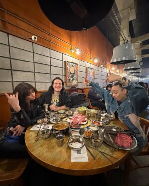 Omar Rudberg Instagram - Korean BBQ and studio sessions are the best things ever!!!!