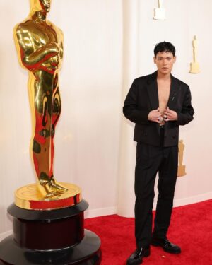 Omar Rudberg Instagram - Thank you so so much The Academy and The Oscars for an unforgettable experience!! 🤍

Photo 1: Sarah Morris
Photo 2 Arturo Holmes
Photo 3 Rodin Eckenroth