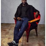 Omar Sy Instagram - 📷 @daniellelevitt 👕 @dior w/ @oliver_vaughn 🤵🏿‍♂️ @barbaraguillaume & #DonCampbell Set Design @itsmyjello For @numeromagazine Los Angeles, California