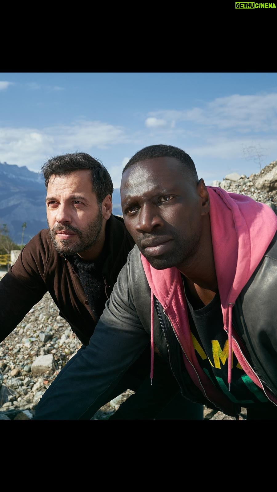 Omar Sy Instagram - Une vraie équipe, un vrai duo ! Loin du Périph, avec mon gars sûr Laurent Laffitte c’est LE 6 MAI sur Netflix ! There’s no law without a little disorder. THE TAKEDOWN with my buddy Laurent Lafitte, coming to Netflix MAY 6 !