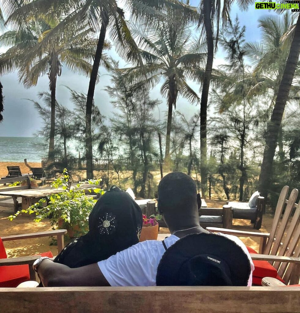 Omar Sy Instagram - Reset with Mama in Motherland 💚💛❤ Tama Lodge, Mbour, Sénégal