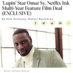 Omar Sy Instagram - @variety Rolling off the smashing success of “Lupin,” Netflix and French star Omar Sy have entered a multi-year feature film deal. It’s the streamer’s first deal with a French talent or filmmaker. The partnership will see Sy’s Paris and L.A.-based production company develop original films for Netflix, with Sy starring in and acting as executive producer on the projects. “I have experienced Netflix’s collaboration with artists and their passion to bring unique and diverse stories to homes all over the world,” said Sy, who was a creative producer on some episodes of “Lupin.” Sy added that he was “happy to have the opportunity to extend the relationship and look forward to this next step of our journey together.”