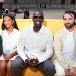 Omar Sy Instagram - Congrats @louisvuitton for a beautiful powerful and emotional show. What a great way to honor Virgil and his impactful work. Grateful to have witnessed it with my daughter @selly.sy #LVMenSS23 Louvre, Paris