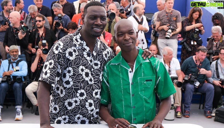 Omar Sy Instagram - Father & Soldier • PhotoCall in Cannes. @festivaldecannes