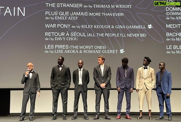 Omar Sy Instagram - Tirailleurs hier soir en ouverture de la sélection “un certain regard” @festivaldecannes 🙏🏿 Cannes La Croisette