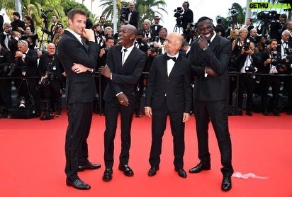 Omar Sy Instagram - Tirailleurs hier soir en ouverture de la sélection “un certain regard” @festivaldecannes 🙏🏿 Cannes La Croisette