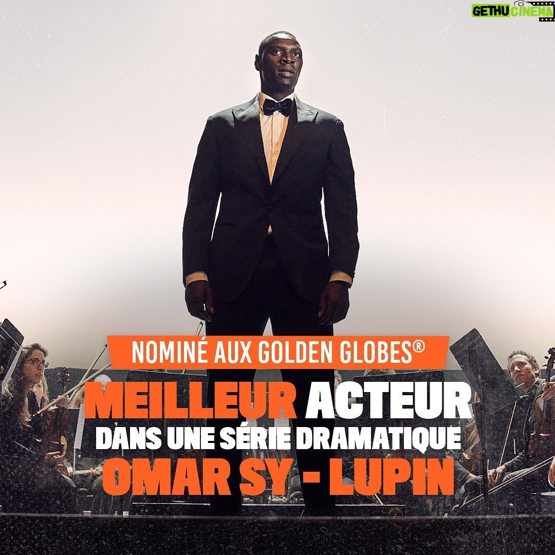 Omar Sy Instagram - Merci à tous pour cette nomination qui, quelqu’en soit l’issue, est si symbolique pour moi, pour nous, pour tellement de raisons 🙏🏿 •••••• Thank you all for this nomination which, whatever the outcome, is so symbolic for me, for us, for so many reasons 🙏🏿 @lupin_netflix