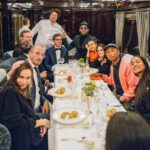 Omar Sy Instagram - Riding with the fam on @vsoetrain celebrating @jeanimbert first meal on it & @mynameishelenesy birthday ! Venice Simplon-Orient-Express