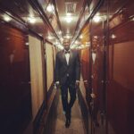 Omar Sy Instagram - Riding with the fam on @vsoetrain celebrating @jeanimbert first meal on it & @mynameishelenesy birthday ! Venice Simplon-Orient-Express