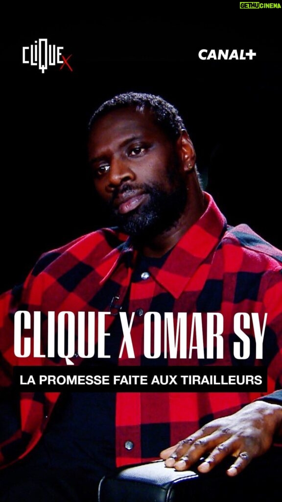 Omar Sy Instagram - "Tout le monde a besoin d’une France qui regarde dans la même direction." - Clique x Omar Sy, disponible en intégralité sur YouTube et myCANAL (lien en bio).