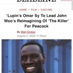 Omar Sy Instagram - New challenge … and what a challenge but so grateful to get the opportunity ! 🙏🏿