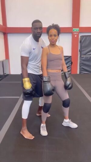 Omar Sy Instagram - 🤣🤣 Repost @kerrywashington My leading man, such a knockout 🥊 #ShadowForce