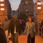Omar Sy Instagram – Congratulations @Pharrell for your first men’s show @Louisvuitton 
So inspirational. 

#LVmenSS24 #LouisVuitton #PharrellWilliams 

Styled by @ilya.vanzato 
Make up by @anglomamakeup 
Hair by @alexandrinepiel Pont Neuf, Paris