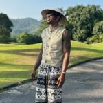 Ovie Soko Instagram - Just hanging around in the sun till it irons out all the wrinkles