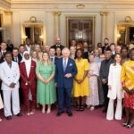 Ovie Soko Instagram – Had a great time , meeting some amazing people yesterday at Buckingham Palace, it was an honour to meet all of the winners from this years @princestrust awards and to be able to meet his majesty King C ❤️