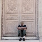 Ovie Soko Instagram - Looking at the matrix from the courtyard, from the outside looking in. Not ever trying to be different, I just am ❤️🖤🙏🏿