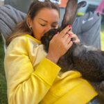 Pınar Altuğ Instagram - Harika bir haftasonundan❤️❤️ Bu kadar büyük bir tavşanla ilk defa tanıştım,az kalsın bizimle eve geliyordu🙈 Peach eskisi gibi şaha kalkmak yerine kucağa zıplıyor artık,Kazlar her zaman ki geçişlerini yaptı.Biz yine çok mutluyduk❤️ SisliVadi İğneada