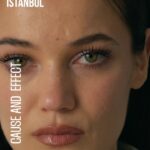 Pınar Deniz Instagram - Ve şimdi tek başıma soğuk bir demir parçasının üzerinde yıktıklarımı, yakıp geçtiklerimi düşünüyorum. ⁠ ⁠ 𝒞𝒶𝓊𝓈ℯ 𝒶𝓃𝒹 ℰ𝒻𝒻ℯ𝒸𝓉 w/ @pinarrdenizzz stay tuned!⁠ ⁠ #basedistanbul loves @disneyplustr⁠ 🏹⁠ Creative Direction by @duygubengi ⁠ Fashion Direction by @buraksanuk ⁠ Photographed & Directed by @erginturunc⁠ Hair & Make-up by @ondertiryaki ⁠ Head of Talent and Content Management @miraykaya⁠ Art Direction by @ecemtungaz⁠ DOP @celalozgul⁠ Creative Team @cannkilinc @ceydanurdemir ⁠ @sevvaalkucukt⁠ @belgindemirhn⁠ Fashion Team @muratkvk35 @samiyeseda @yussufkanat ⁠ Production by @bicreative⁠ Head of Production @yagmuryildiz2.0⁠ Gaffer @okanatas ⁠ Photography Assistants @mehmetcagriyilmaz @izgiyilmaaz ⁠ @simaldilhan ⁠ DIT Emre Demir ⁠ Hair & Make-up Assistant @dogukantncr ⁠ Lighting Assistants @kiviuzman @beykan_baloglu @ardaseyrekkk⁠ Talent Management @tubatacan⁠ ⁠ #PınarDeniz wears a shirt and skirt by @shopi_go, a tie by @networkonline, a trench coat by @hm