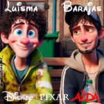 Paco León Instagram - Los personajes de AÍDA imaginados por @missfinster_ en película de Disney - Pixar.