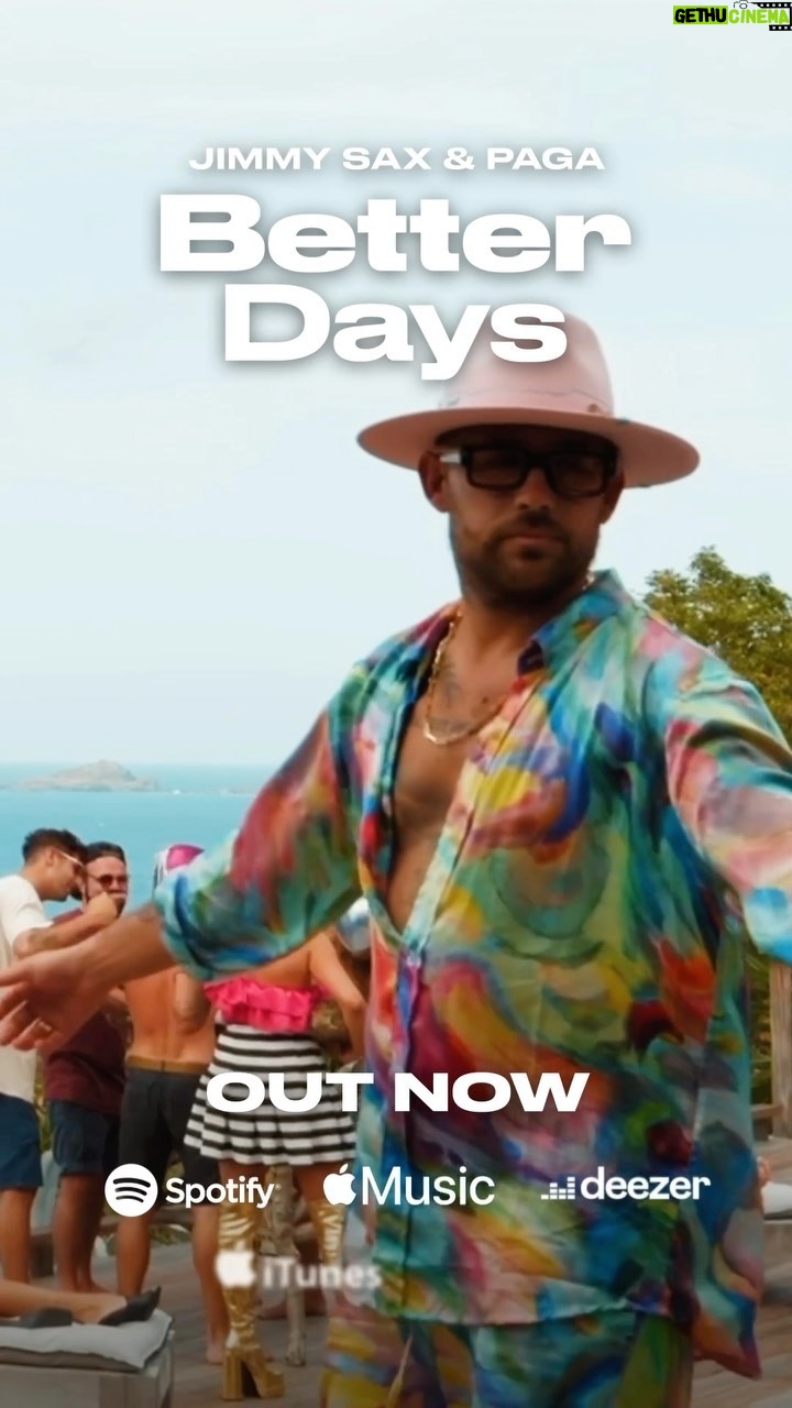 Paga Instagram - Notre morceau disponible sur toutes les plates-formes, c’est maintenant, lien dans ma bio « BETTER DAYS » 🔥🎶🔥🎶 @capitolfr @wondermanage @jimmysax St. Barthelemy