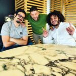 Paga Instagram – Un régale avec les frates @nordine.salhi et @karim.jebli merci pour ce tournage ça va être une dinguerie « les Deguns 2 » ♥️🙏🏻 Dubái
