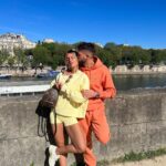 Paga Instagram - Une journée qui devait finir à Disneyland Paris, finalement complet 🥺 alors on profite du soleil parisien pour se promener avec @giuseppacrl en amoureux… À ce soir pour ce Classico, aller l’ @olympiquedemarseille et retrouvez moi ce soir sur @funradio de 21 a minuit en live … ♥️ @oceansapart.fr Tour Eiffel Paris France,