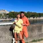Paga Instagram - Une journée qui devait finir à Disneyland Paris, finalement complet 🥺 alors on profite du soleil parisien pour se promener avec @giuseppacrl en amoureux… À ce soir pour ce Classico, aller l’ @olympiquedemarseille et retrouvez moi ce soir sur @funradio de 21 a minuit en live … ♥️ @oceansapart.fr Tour Eiffel Paris France,