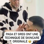 Paga Instagram - "Regarde ma tête comment elle est plus belle !" 😏  Quand @paga_lmsa et @greg_yega décident de se lancer dans une séance beauté un peu particulière juste avant le grand jour 😂💍    "C’est la famille", tous les samedis, 5 nouveaux épisodes exclusivement sur @6play #CLF