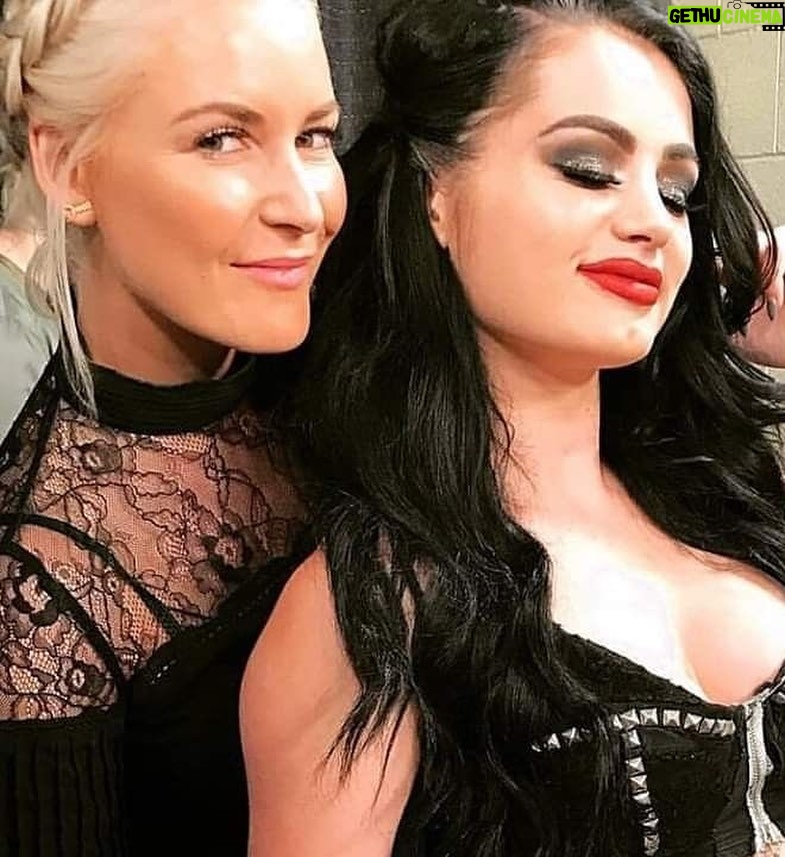 Paige Instagram - Happy birthday to this absolute angel of a person. You won’t find another person who is genuinely liked by all. @reneepaquette you know the drill, you’re the Garth to my Wayne, blondie to my Joan, fellow prawn cocktail lover! Day 1 you’ve been there, we did wwe, tough enough, fox sports and now AEW and I wouldn’t change a thing! Although you had a kid and I don’t get 100% of your attention (grrr hope you’re reading this Nora 😒) I can’t wait to see what else is in store for us! Happy birthdayyyyy 🎊🎉👯‍♀️